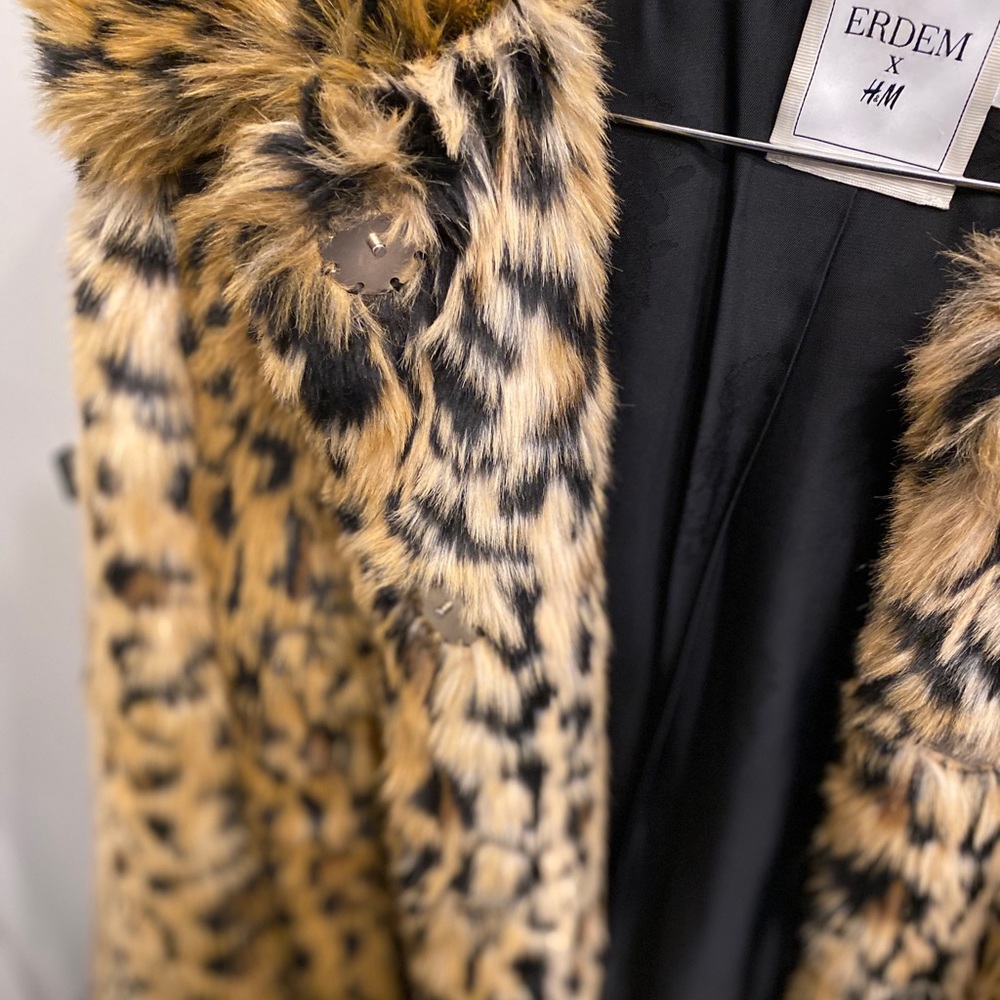 Eden x H&M Faux Fur Coat